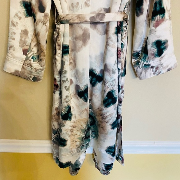 INC International Concepts Tie-Dye Trench Coat Size 3X - Picture 13 of 16